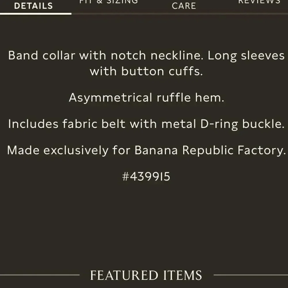 Banana Republic Belted Tiered Blouse - Picture 10 of 12